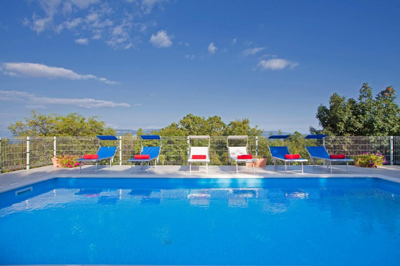 Villa Mirta in Crni  Labin  Esterno foto