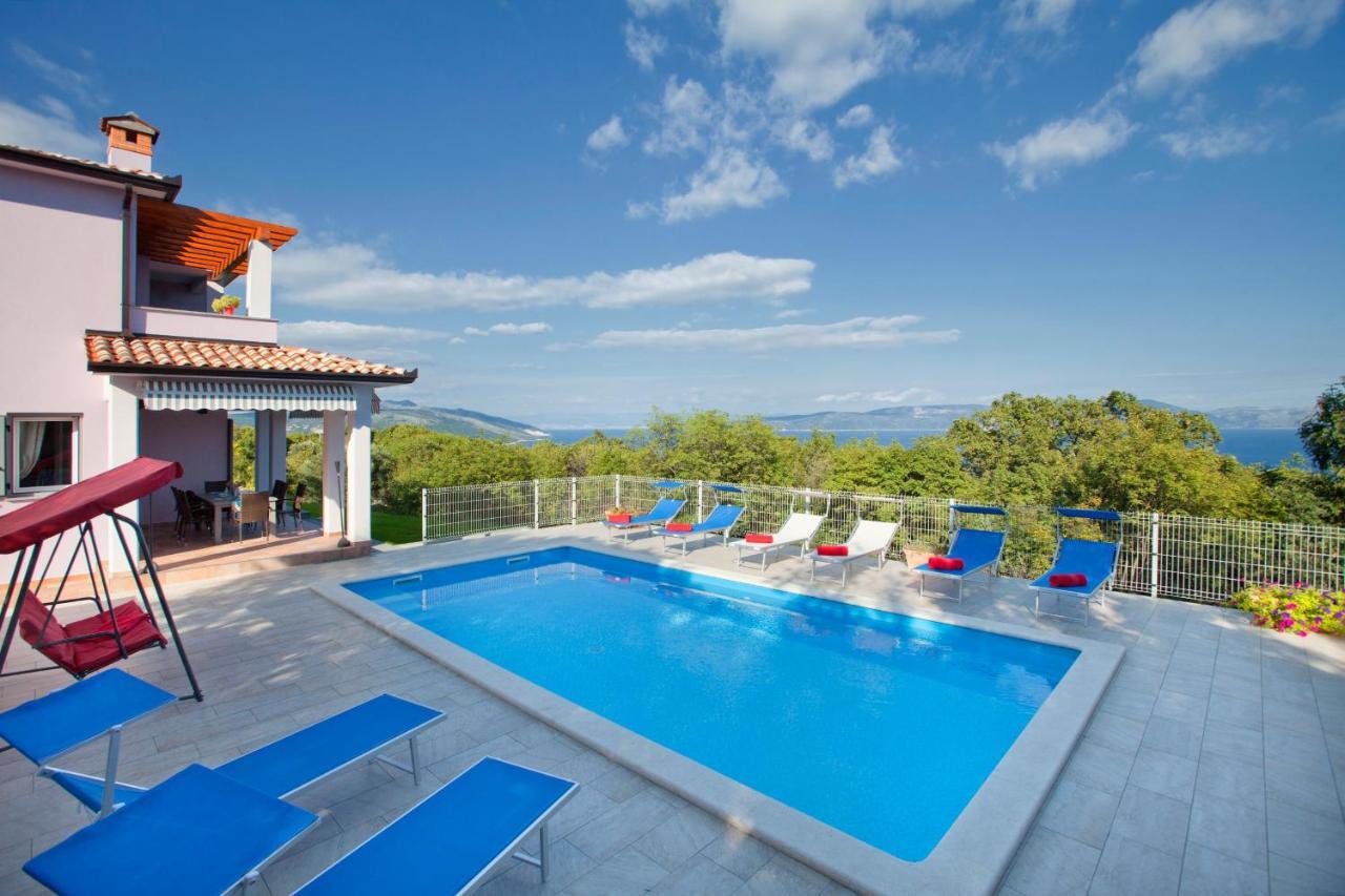 Villa Mirta in Crni  Labin  Esterno foto